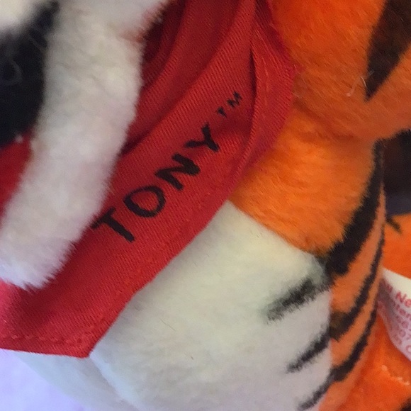 Kellogg Tony The Tiger plush jointed moveable 10” , vintage 1997 - Picture 2 of 6